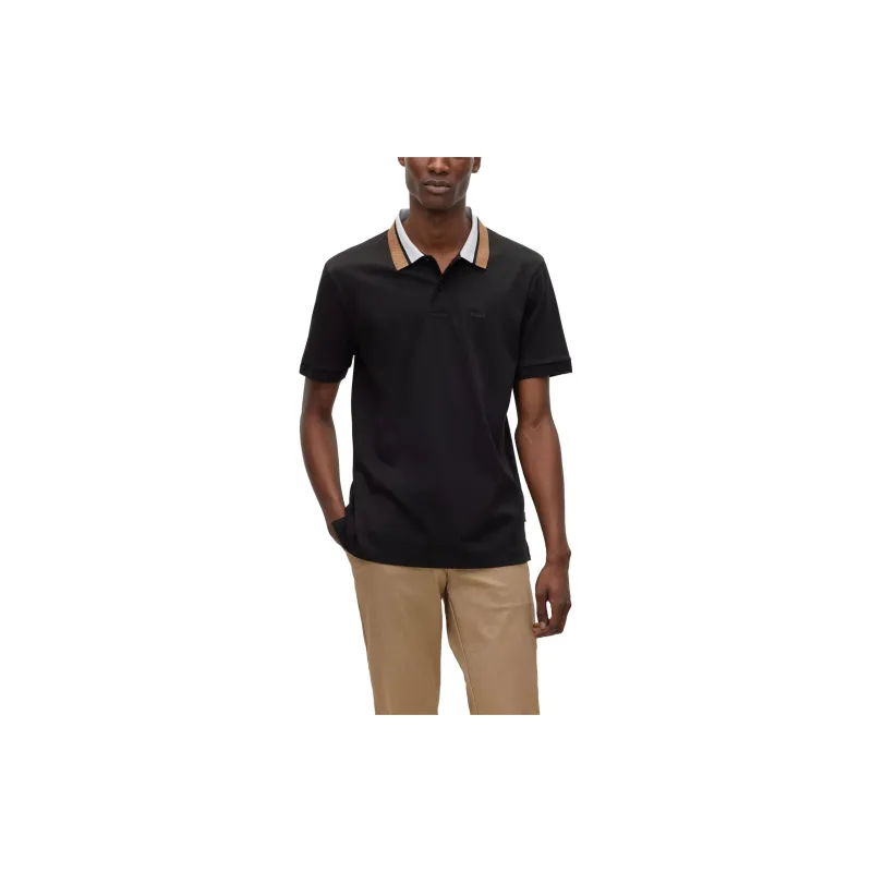 HUGO BOSS Polo Shirts Men Black-2