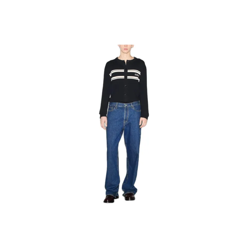 GUCCI SS24 Jeans Men's Dark Blue-1