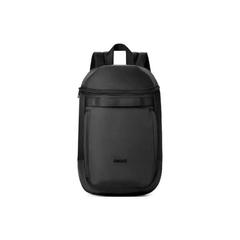 MR.ACE HOMME Nylon Backpack Medium Size Unisex Mist White/Earth Brown/Night Black-10
