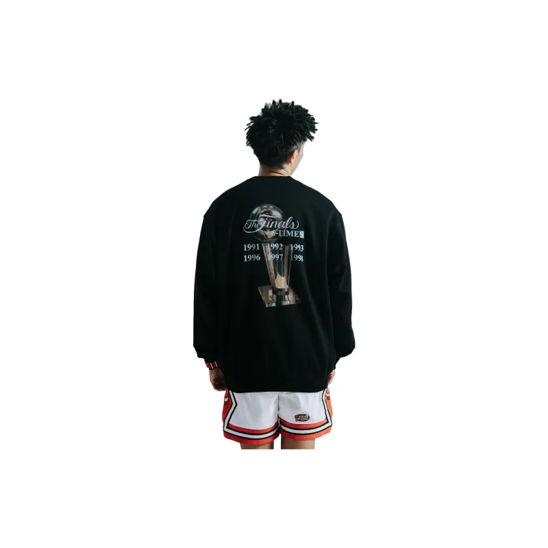 Mitchell & Ness Sweatshirt Unisex Black-2