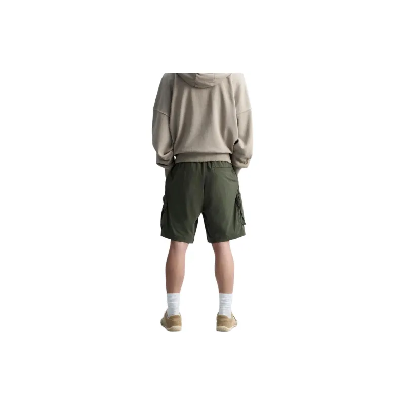 ZARA Cargo Shorts Men Khaki-3