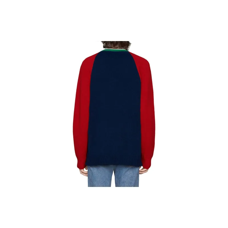 GUCCI V Neck Wool Sweater-3