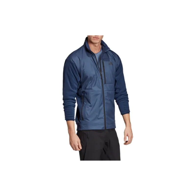 Adidas Jackets Men Navy Blue-5