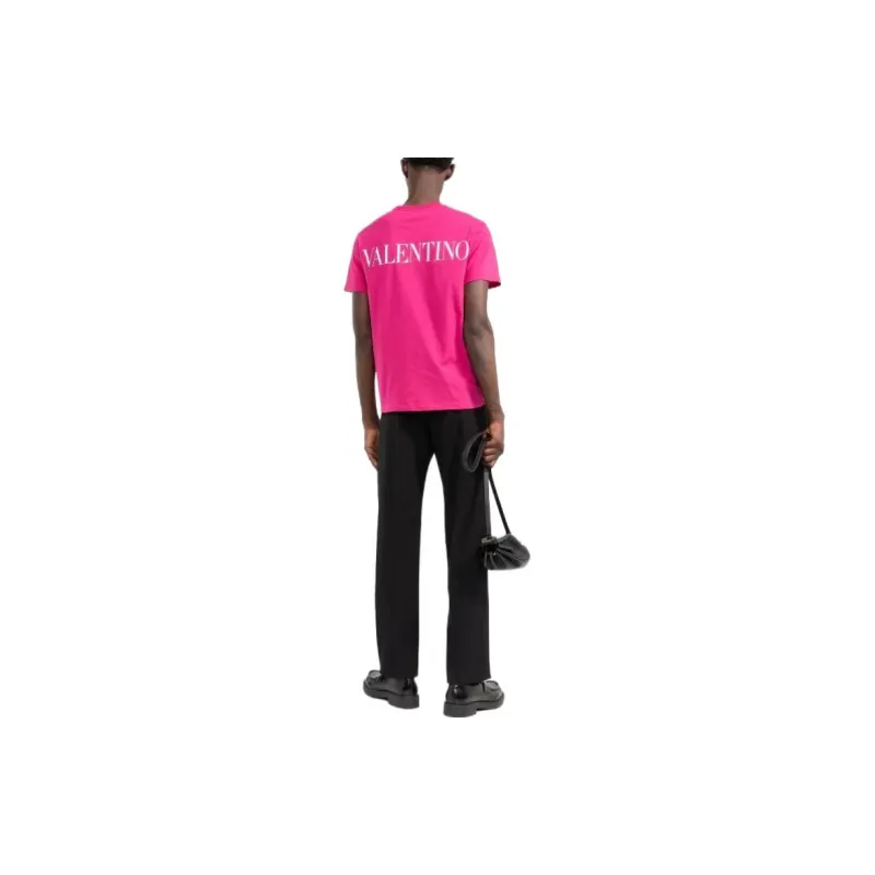 Valentino T-Shirts Men Pink-2
