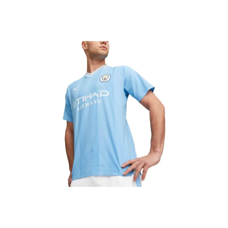 PUMA Manchester City's Home Jersey Collection Soccer Jersey Men's Blue-3