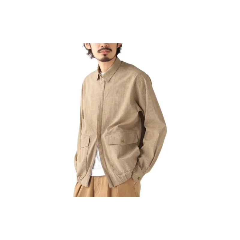 Beams Jackets Men Brown-4
