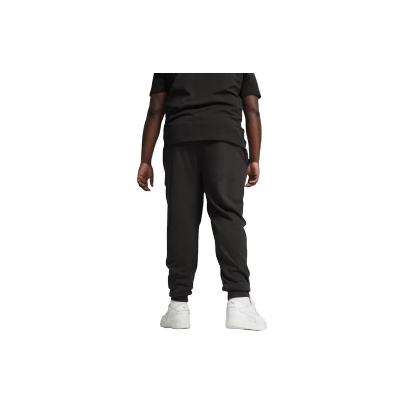 PUMA Knitted Sweatpants Men's Black-4