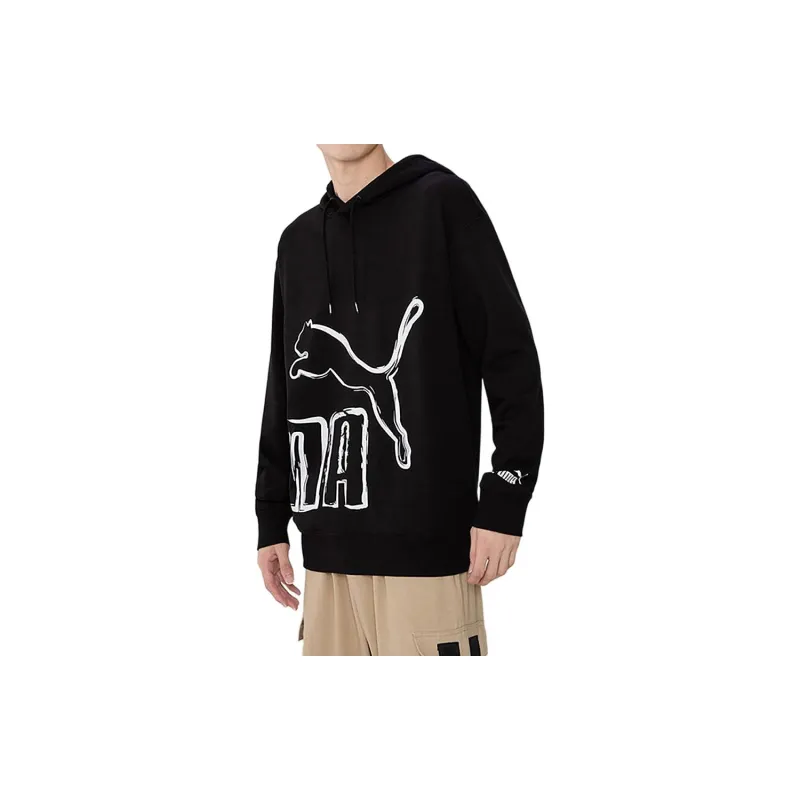 PUMA Sweatshirts Men Black-2