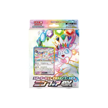 POKEMON Pokémon Card Game Red And Violet, Entry Level Set, Type Stella Nymphia E Battle Cards Whole Box 60 Pc