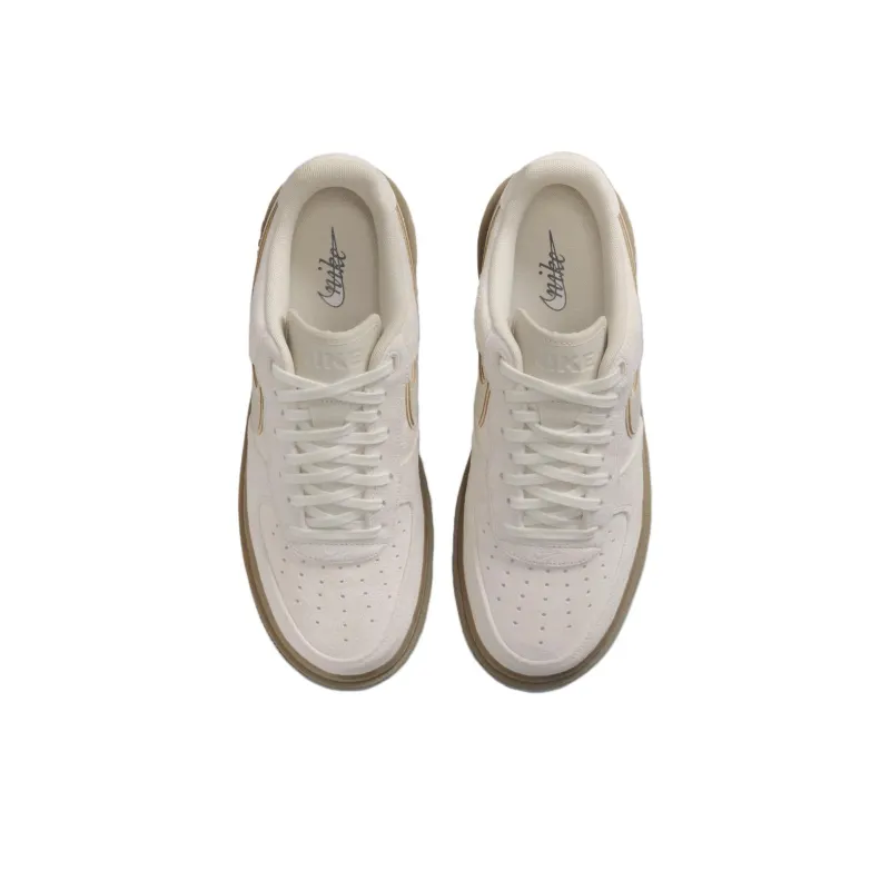 Nike Air Force 1 Low Luxe Light Orewood Brown Gum-2