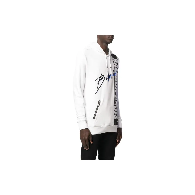 BALMAIN Sweatshirts Men White-3
