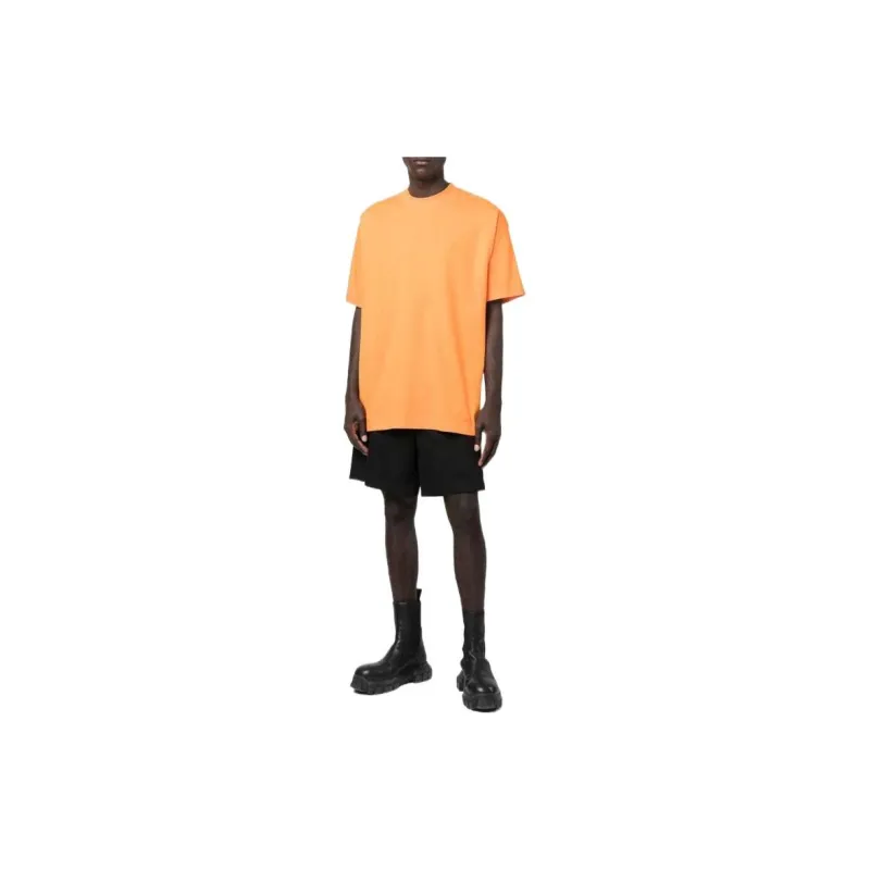 Vetements T-Shirts Unisex Orange Yellow-2