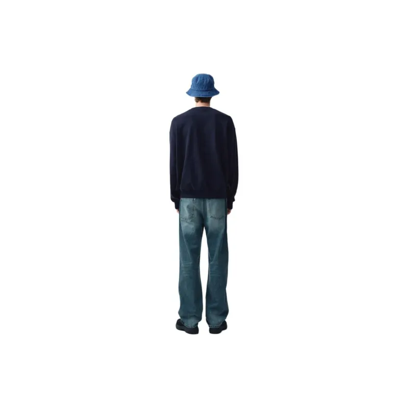 Marithe Francois Girbaud FW24 Jeans Men's Vintage Blue-3