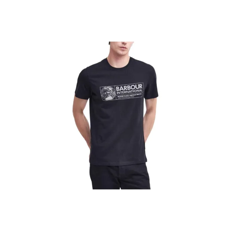 BARBOUR T Shirts Men Black-2