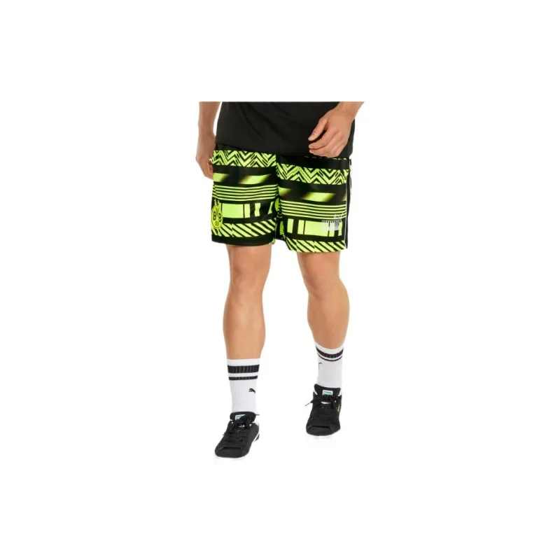 PUMA Soccer Bottoms Men Black-4