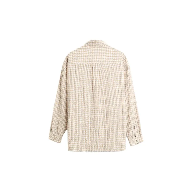ZARA Shirts Men Beige-1