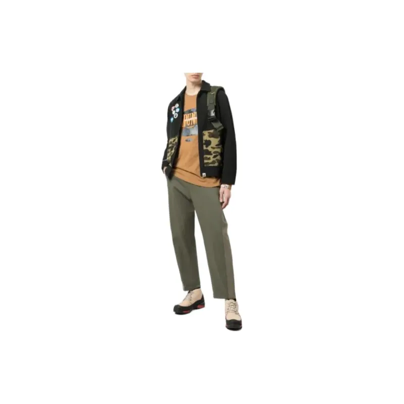 A BATHING APE Bape Jackets Men Black-1