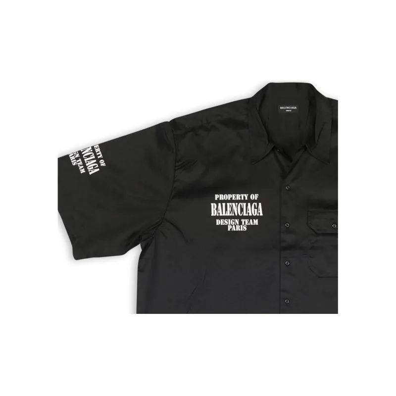 Balenciaga Oversize Unifit Cotton Shirt-4
