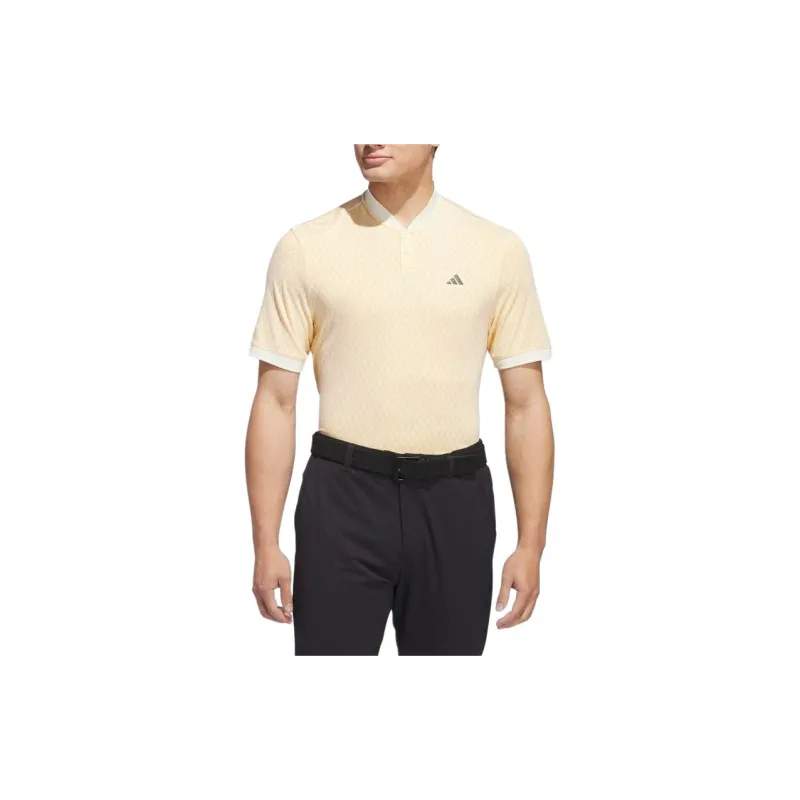 Adidas Polo Shirts Men Yellow-1