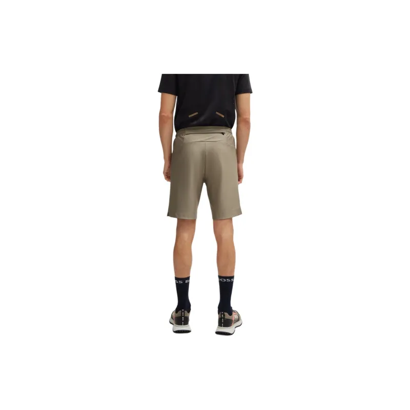 HUGO BOSS Reflective logo Bermuda Shorts-3