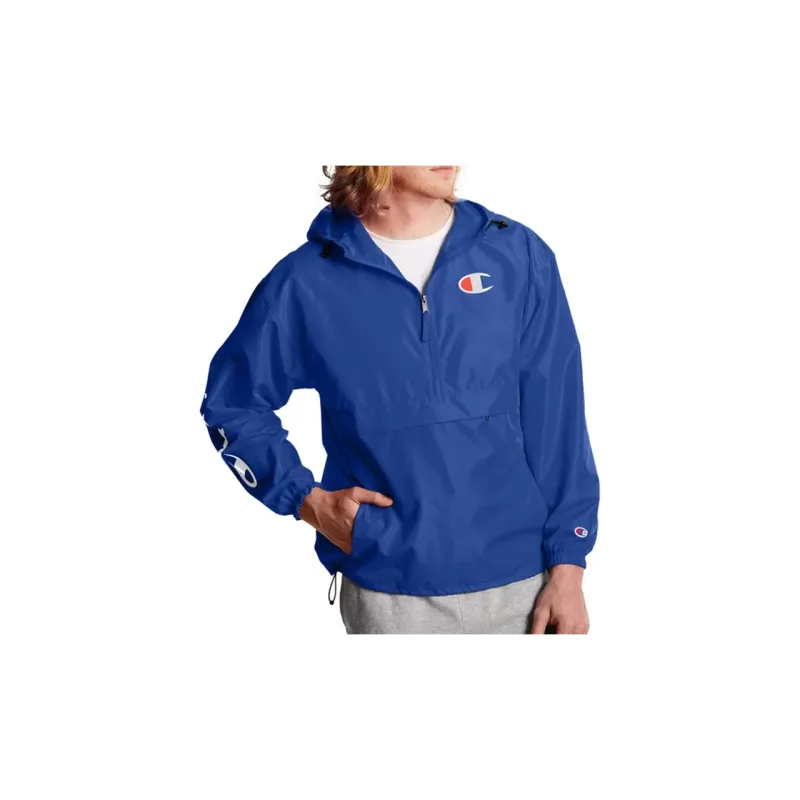 Champion Jacket US Version Unisex Blue-3