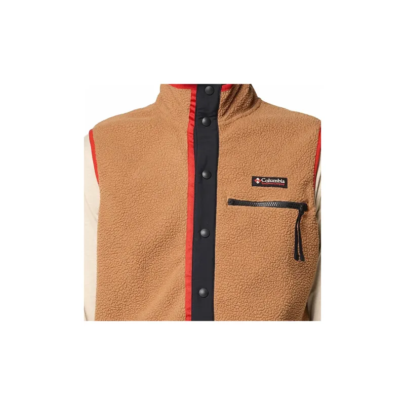 Columbia Helvetia 2 Mens Brown Vest Vest Men's Camel Brown-4