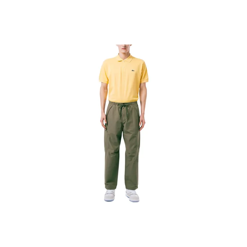 LACOSTE Cargo Pants Men's Green-2