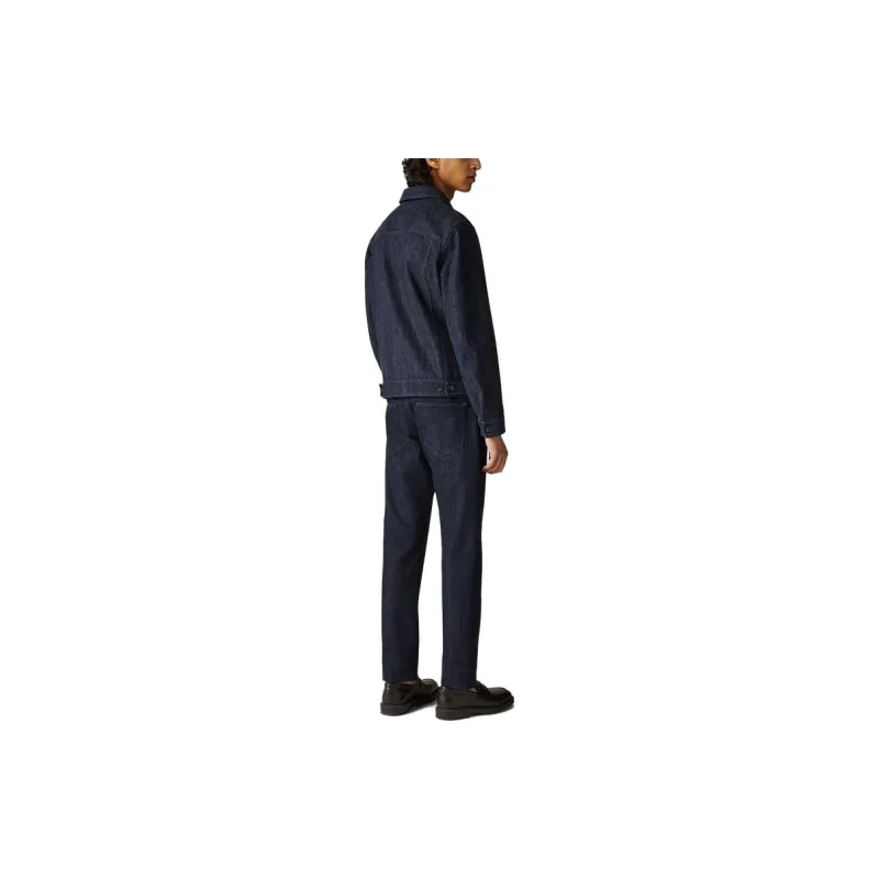 Loro Piana Jeans Men's Navy Blue-3