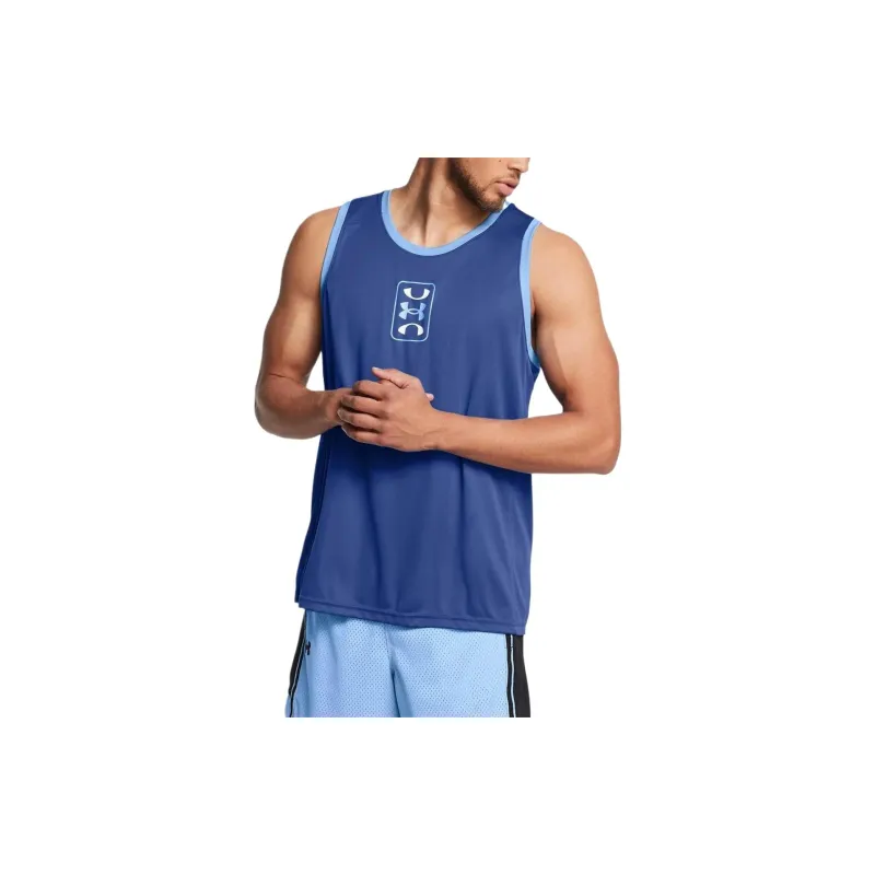 Under Armour Tank Tops Men Blue-2