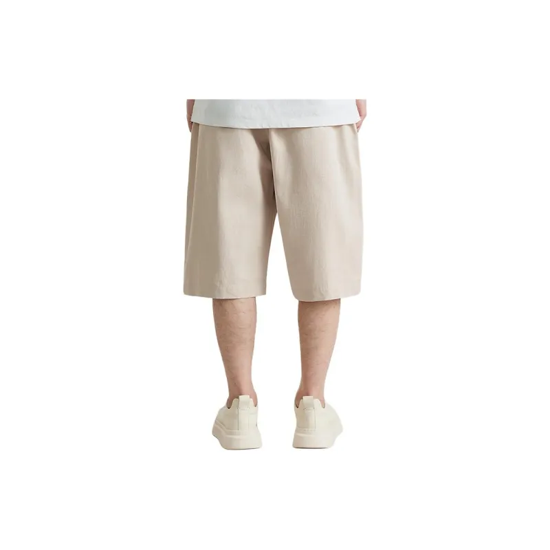 PUSH HZC Casual Shorts Men's Ecru-3