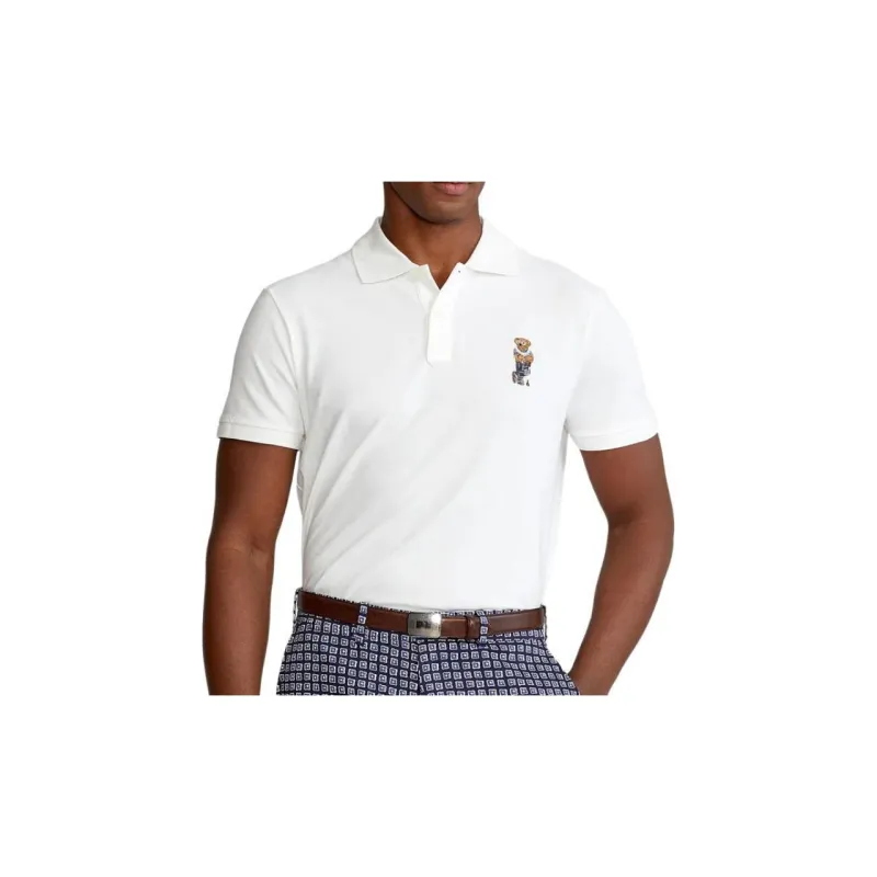 Polo Ralph Lauren Polo Shirt Men's White-5