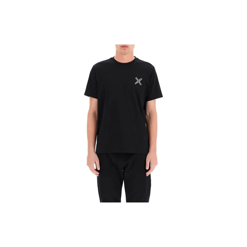 KENZO T Shirts Men Black-2