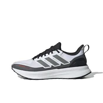 Adidas ULTRARUN 5 Anti Slip Wear Resistant Low Top Running Shoes Men's White Gray