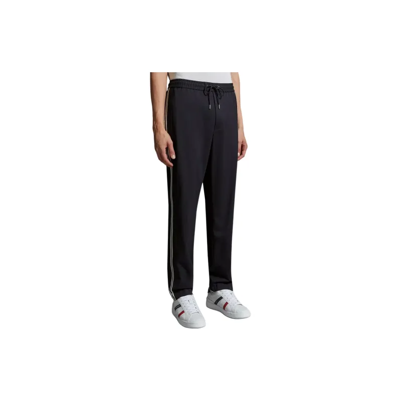 Moncler Side Stripe Drawstring Trousers-4