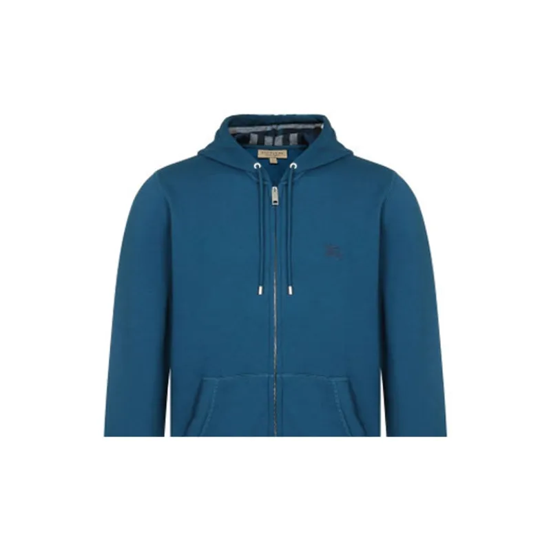 Burberry Clarendon Check Hood Zip Up Hoodie-2
