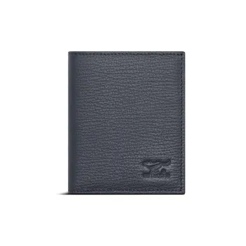 SEPTWOLVES Top Grain Cow Leather Wallet Men's Black/Coffee