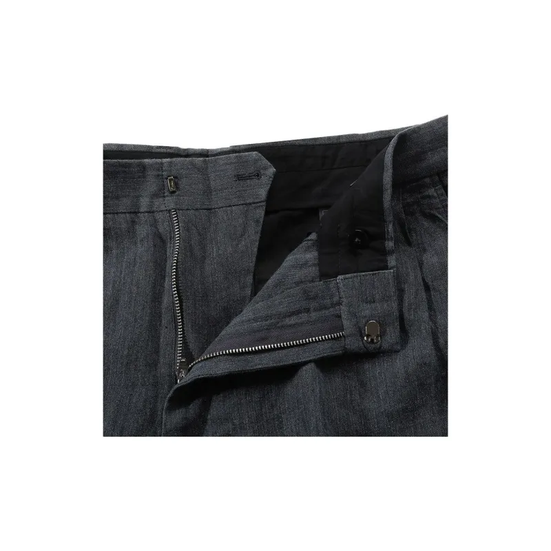 Zegna SS24 Casual Shorts Men's Black Gray-3