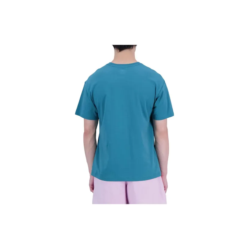 New Balance T Shirts Unisex Blue-1