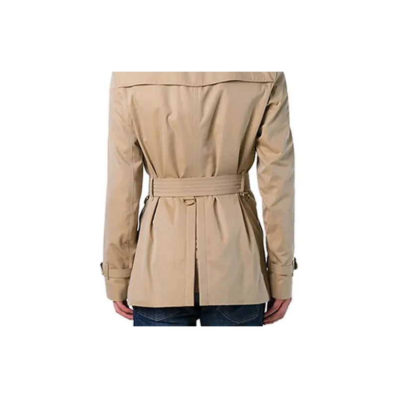 Burberry Trench Coat Men's Khaki-5