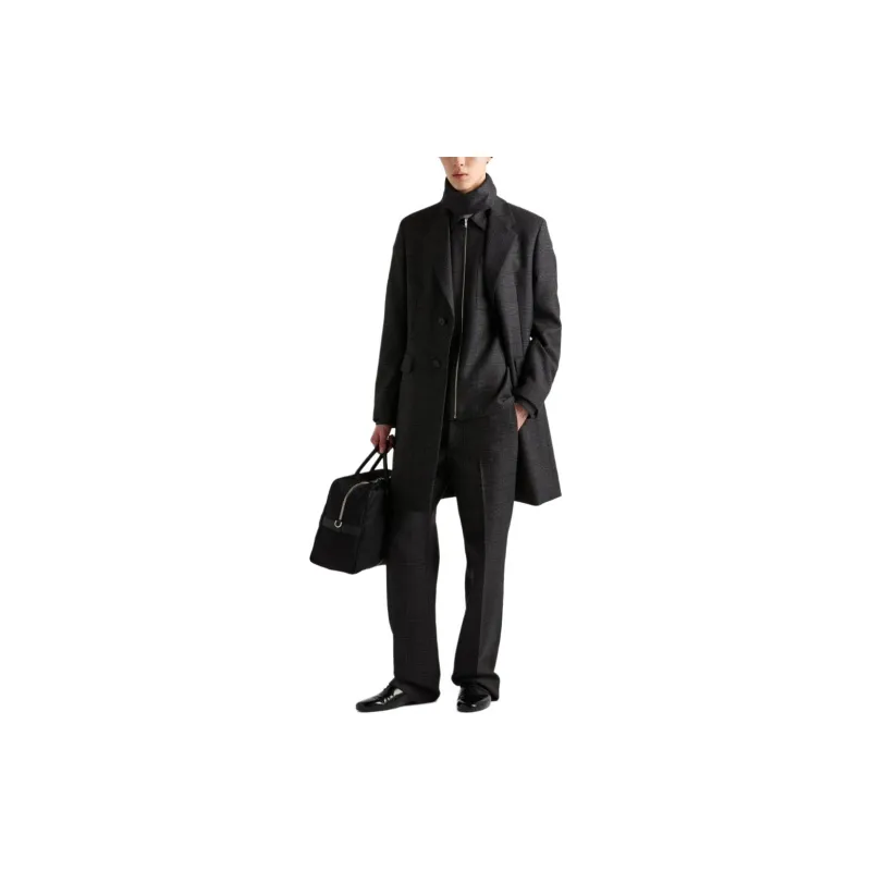 PRADA SS24 Shirt Men's Charcoal Gray-1
