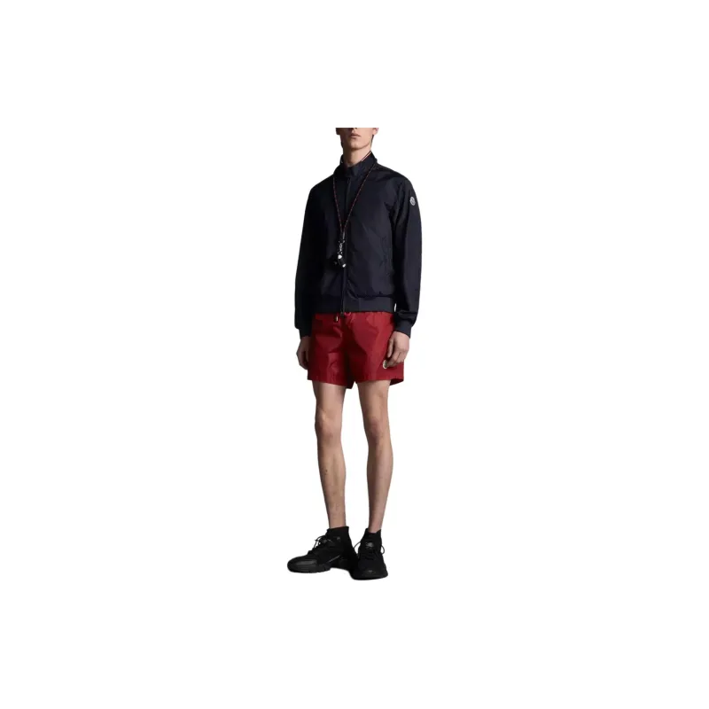 Moncler Jackets Coats Men's Marine Blue-1
