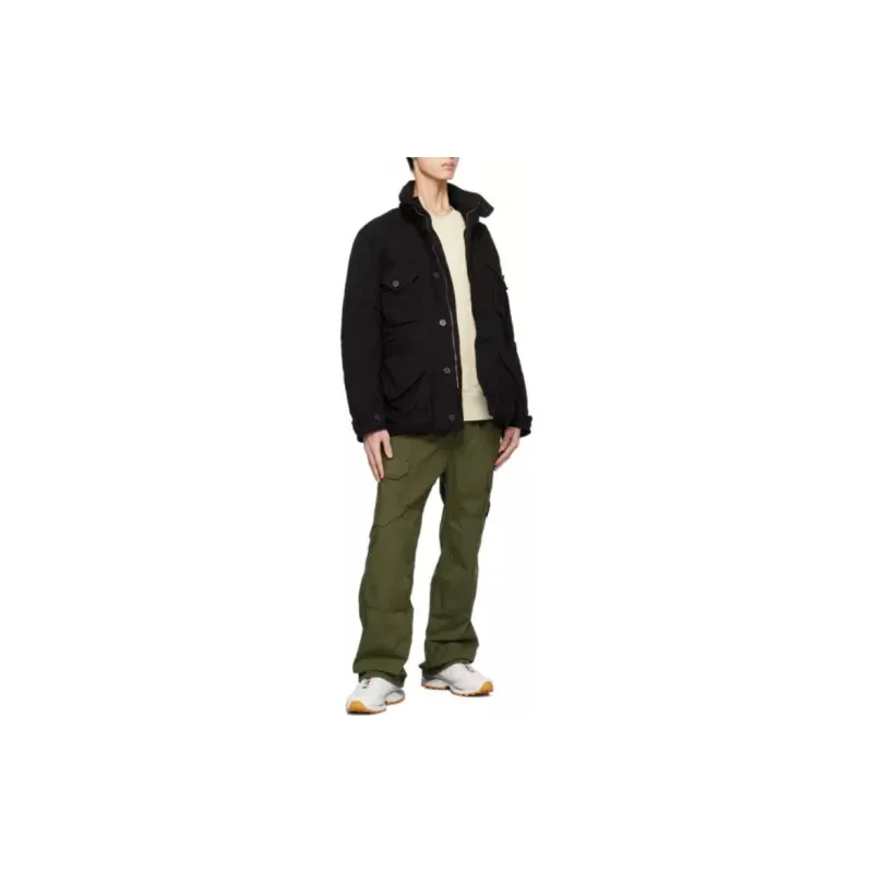 STONE ISLAND FW23 Parka Coat Unisex Black-5