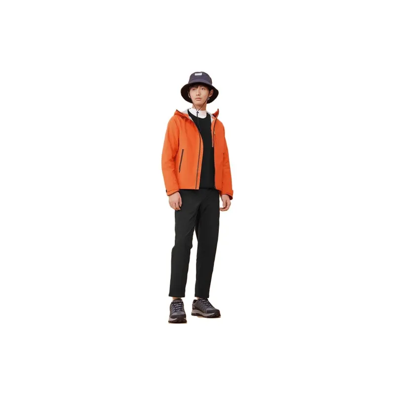 Skechers Stroll Jacket Men's Bright Orange-2