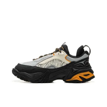 LiNing CF Su Chi 3 Wear Resistant Slip Resistant Low Top Trekking Shoes Men's Black Gray