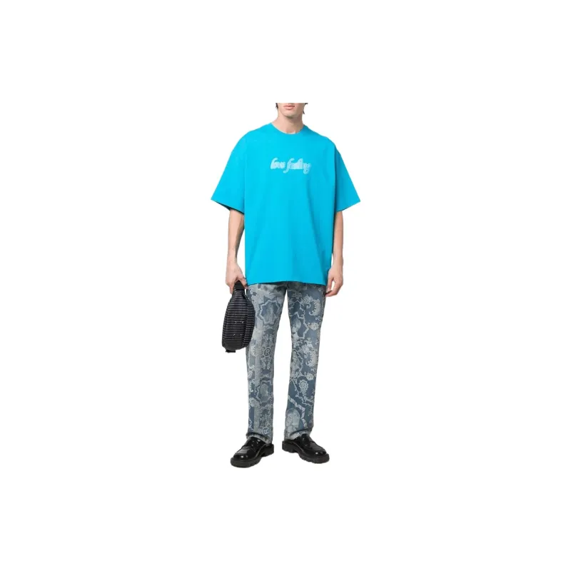 Martine Rose T Shirts Men Blue-1