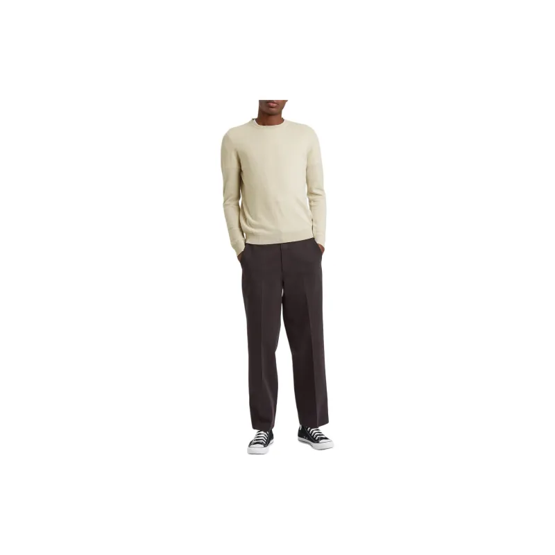 PRINGLE OF SCOTLAND SS24 Cashmere Sweater Men's Beige-2
