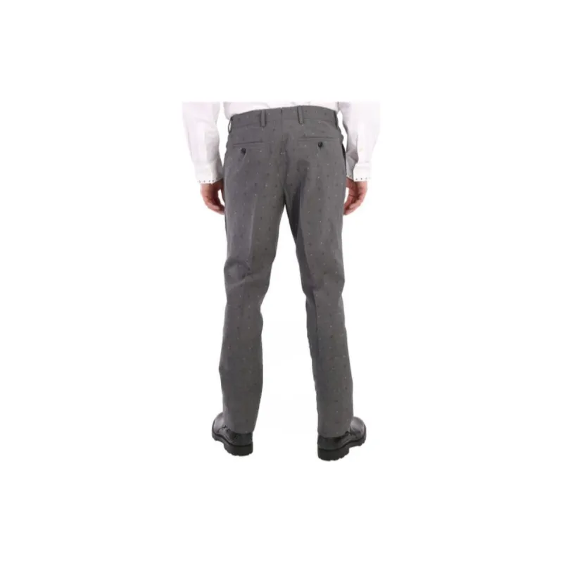 Burberry Suit Trouser Men's Medium Gray-2