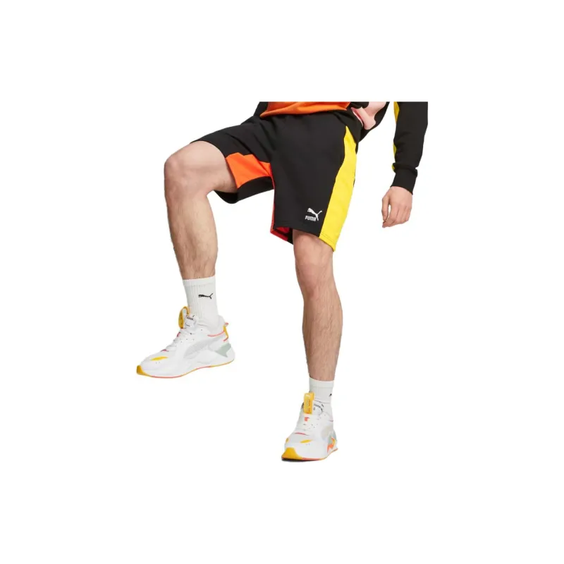PUMA Downtown Casual Shorts Men Black-4