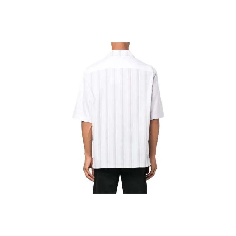 Marine Serre Shirts Men White-2