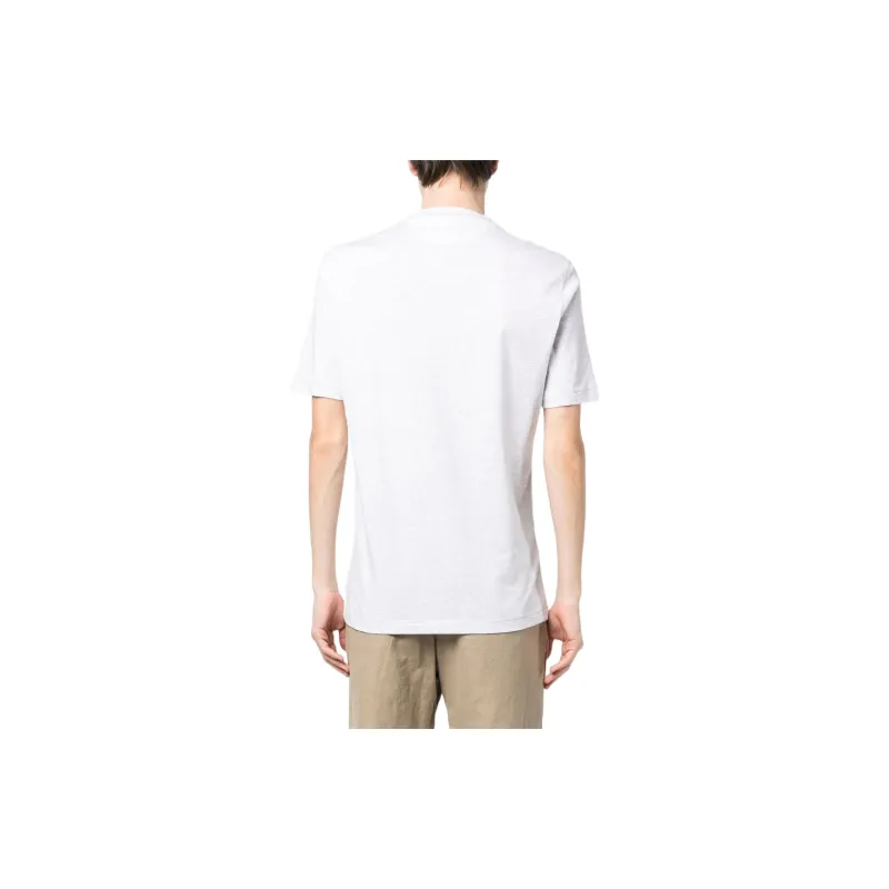 Brunello Cucinelli T Shirts Men Light Gray-2